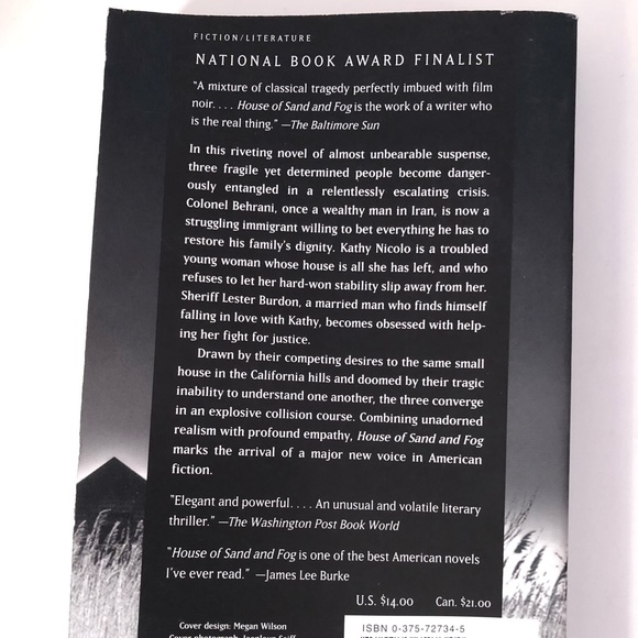 "House of Sand and Fog" Book - Picture 2 of 5